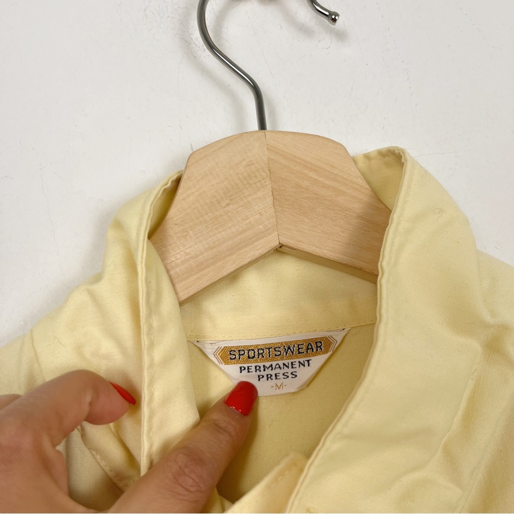 Vintage Sportswear Permanent Press Yellow Campus Ricky Jacket Beta Tau Epsilon M View 5